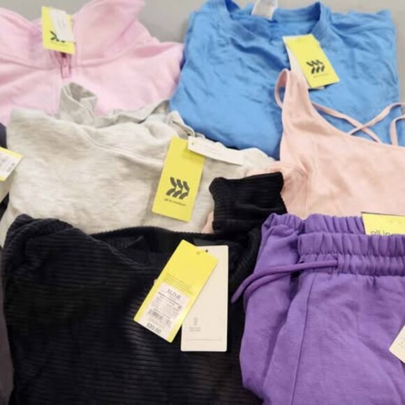 Girls XL 14 *brand new* lot -All In Motion- clothing 7pc set - Picture 1 of 5